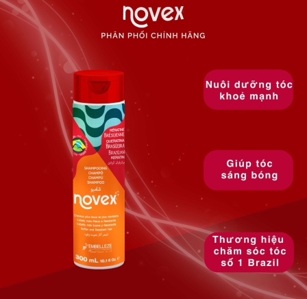 Dầu gội dưỡng tóc Keratin Brazil (300ml)