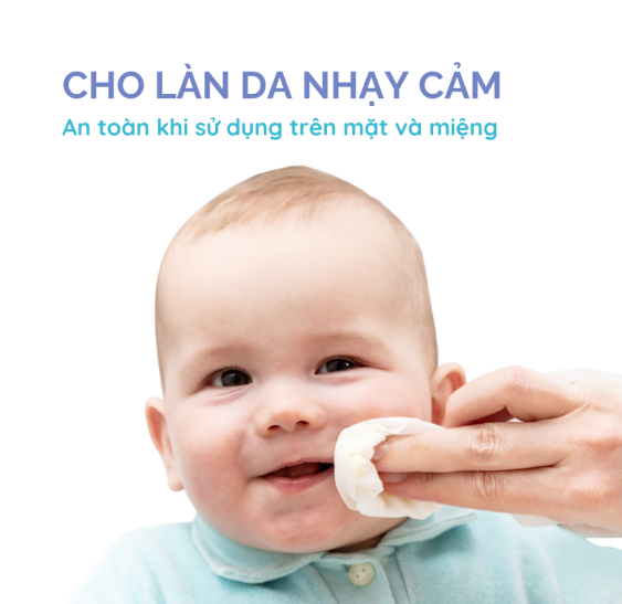 Khăn Ướt Cho Bé Hoppi Mini - 8 Gói