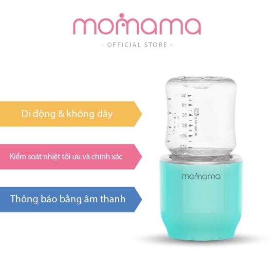 Máy Hâm Sữa Thông Minh Momama - Xanh